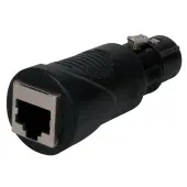 American DJ ACRJ453PM RJ45 to 3 Pin XLR Male Adapter