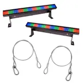 Chauvet COLORstrip Minix2 LED Linear Wash Lighting Fixture Package w/ DMX Cable