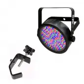 Chauvet SLIMPAR56 SlimPAR RGB LED Par 56 w/ ASC-HOOK DJ Lighting Truss C Clamp