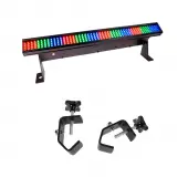 Chauvet COLORStrip Mini 19" DMX-512 LED Linear Wash Light w/ (2)Lighting C Clamp