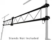 Pro Audio DJ Light Lighting Portable Truss 10 Foot I Beam Section - Add to Speaker stands or Exte...