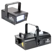 American DJ VF1600 2.3-Liter DMX Fog Machine Package w/ Mini Strobe LED Fixture