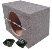 Boss-Car-Stereo-Loaded-Single-10-Chaos-Subwoofer-Rearfire-Sealed-Subwoofer-Box-CE202-200W-Amplifier-10GA-Wire-Kit-image-2