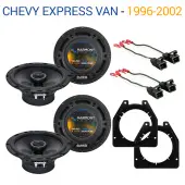 Chevy Express Van 1996-2007 Factory Speaker Upgrade Harmony (2) R65 Package New