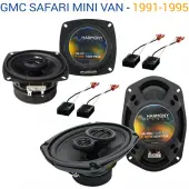 GMC Safari Mini Van 1991-1995 OEM Speaker Upgrade Harmony Speakers Package New