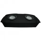 2003-2008 Nissan 350Z Coupe Hatch Fit Harmony A122 Dual 12" Sub Box Enclosure