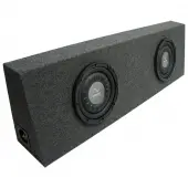 Universal Regular Standard Cab Truck Harmony F104 Dual 10" Sub Box Enclosure