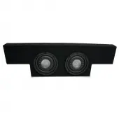 01-06 Chevy Silverado Non-HD Crew Truck Harmony F124 Dual 12" Sub Box Enclosure