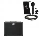 Peavey Classic 212-C Electric Guitar Cab Dual 12" Speaker Cabinet Mic Stand New