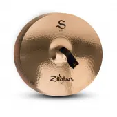 Zildjian S18BP 18" S Family Band One Hand Cymbal Pair w/ Balanced Frequency Response - Brilliant Finish