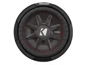 Kicker 43CWRT101 10" CompRT CWRT10 Series Sub 400W RMS 1 Ohm DVC Car Subwoofer