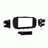 Metra 99-7360B Single DIN Dash Kit for 2014-Up Kia Soul Vehicle - Matte Black