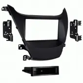 Metra 99-7362B Single DIN Dash Kit for 2014-Up Hyundai Elantra Vehicle - Black