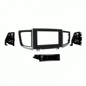 Metra 99-7811B Single ISO DIN Dash Installation Kit for 2016-Up Honda Pilot Vehicle - Matte Black