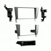 Metra 99-8161S Single/Double ISO DIN Dash Installation Kit for 2002-2010 Lexus SC430 Vehicle - Silver
