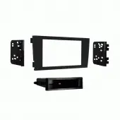 Metra 99-9108B Single/Double DIN Dash Installation Kit for 2000-2005 Audi A6 Vehicle - Matte Black