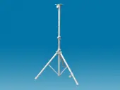 Odyssey LTS1AWHT Luxe Series 10-Feet High Articulating White Tripod Tri-Leg Stand