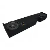01-14 Ford F250 F350 Ext Super Cab Truck Kicker Comp C10 Dual 10" Sub Box Enclosure - Final 2 Ohm