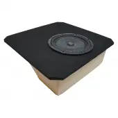 1997-2004 Chevy Corvette Coupe C5 Z06 Kicker CompVT CVT12 Single 12" Sub Box Enclosure - Final 2 Ohm