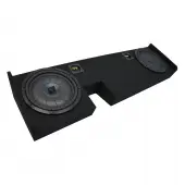 2009-2014 Ford F-150 Ext Super Cab Truck Kicker CompVT CVT12 Dual 12" Sub Box Enclosure - Fi...