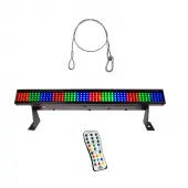 Chauvet COLORstrip Mini DJ Lighting Linear Strip Color LED Wash Light w/ Remote - Refurbished