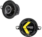 Kicker 43DSC3504 DS Series 3.5-Inch 30W 4 Ohm Coaxial Car Audio Speakers DSC35