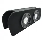 2015 - 2023 Ford Mustang Coupe Harmony HA-F124 Dual 12" Custom Sub Box 2 Ohm New
