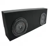 07-13 Toyota Tundra Crew Max Kicker CompVT CVT10 Dual 10" Custom Sub Box 2 Ohm