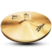 Zildjian A0125 14" A Series Mastersound Hi Hats Bottom - HiHat Drumset Cymbal
