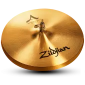 Zildjian 14" A Series Quick Beat HiHats 1 Pair Drumset Cymbals with Traditional Finish A0150 - Used