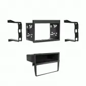 Metra 99-9605B Single/Double DIN Dash Installation Kit for 1999-2005 Porsche 911/1997-2004 Boxter