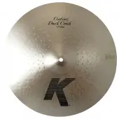 Zildjian 18" K Custom Series Dark Crash Thin Drumset Cast Bronze Cymbal with Low Pitch K0953