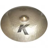 Zildjian 16" K Custom Series Fast Crash Thin Drumset Cast Bronze Cymbal with Dark/Mid Sound and Small Bell Size K0982