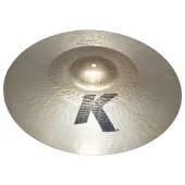 Zildjian 19" K Custom Series Hybrid Crash Thin Drumset Cast Bronze Cymbal with Dark Sound and Large Bell Size K1219