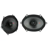 Kicker 44KSC6804 KS 5x7 6x8 Inch Car Audio Stereo Speakers Coaxial 75 Watt RMS 2 Way Design