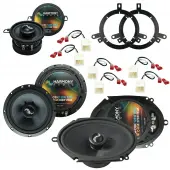Fits Chrysler PT Cruiser 2005-2010 OEM Speaker Upgrade Harmony Premium Speakers Package
