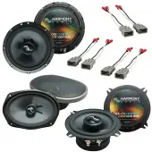 Harmony Audio C65 C5 C69 Premium Factory Speaker Replacement Upgrade Package Compatible with Acura RL 1999 2000 2001 2002 2003 2004 2005 2006 2007 2008 2009 2010 2011 2012 2013
