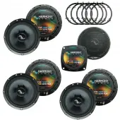 Compatible with Volkswagen Jetta 1998-1999 OEM Premium Speaker Upgrade Harmony (3) C65 C4 Package