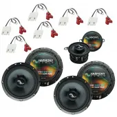 Fits Jeep Grand Cherokee 1993-1995 OEM Premium Speaker Replacement Harmony Upgrade Kit