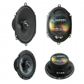 Fits Ford Bronco II 1989-1990 Factory Premium Speaker Upgrade Harmony C65 C68 Package