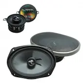 Fits Pontiac Sunbird 1982-1988 OEM Premium Speaker Upgrade Harmony C35 C69 Package New