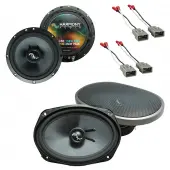 Compatible with Honda Prelude 1997-2001 Factory Premium Speaker Replacement Harmony C65 C69 Package