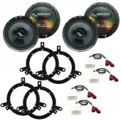 Fits Toyota Highlander 2004-2005 OEM Premium Speaker Upgrade Harmony (2) C65 Package New