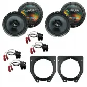 Fits Chevy Van (Full Size) Express 1996-2002 OEM Premium Speaker Upgrade Harmony (2) C65