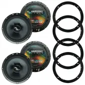 Fits Pontiac Torrent 2006-2006 Factory Premium Speaker Upgrade Harmony (2) C65 Package