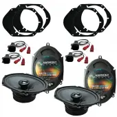 Fits Mazda Tribute 2008-2011 Factory Premium Speaker Replacement Harmony (2) C68 Package