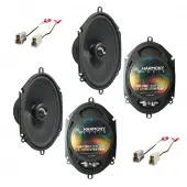 Fits Ford Contour 1995-2000 Factory Premium Speaker Replacement Harmony (2) C68 Package