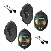 Fits Ford Edge 2007-2010 Factory Premium Speaker Replacement Harmony (2) C68 Package New