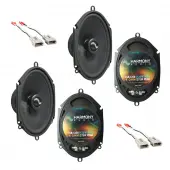 Fits Ford Mustang 1999-2004 Factory Premium Speaker Replacement Harmony (2) C68 Package