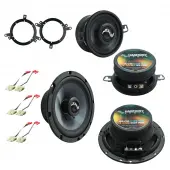 Fits Jeep Grand Cherokee 1996-1998 OEM Premium Speaker Replacement Harmony Upgrade Kit